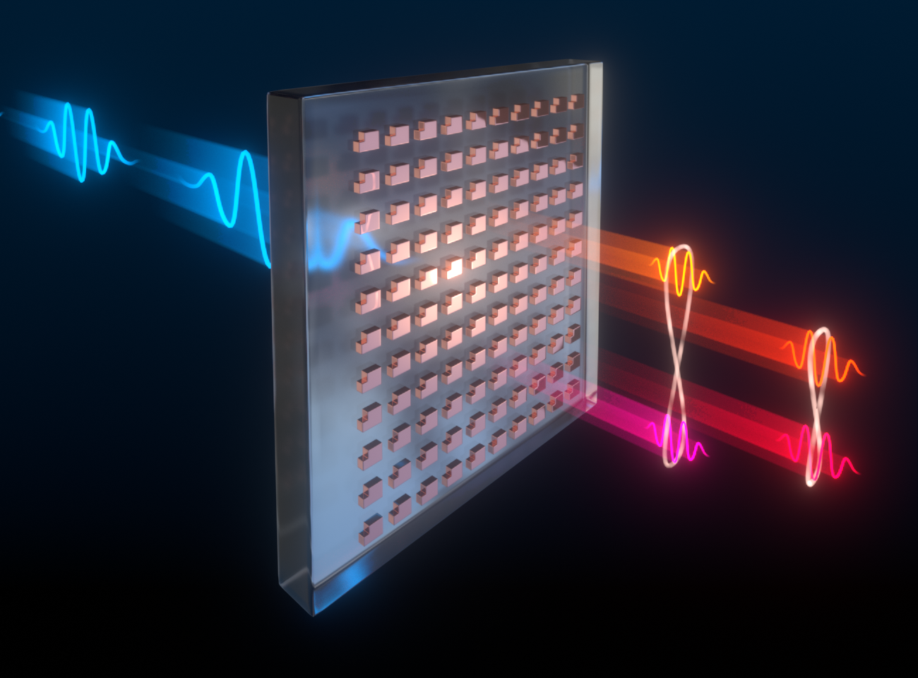 Metasurface and nanoscale light-matter interaction research image